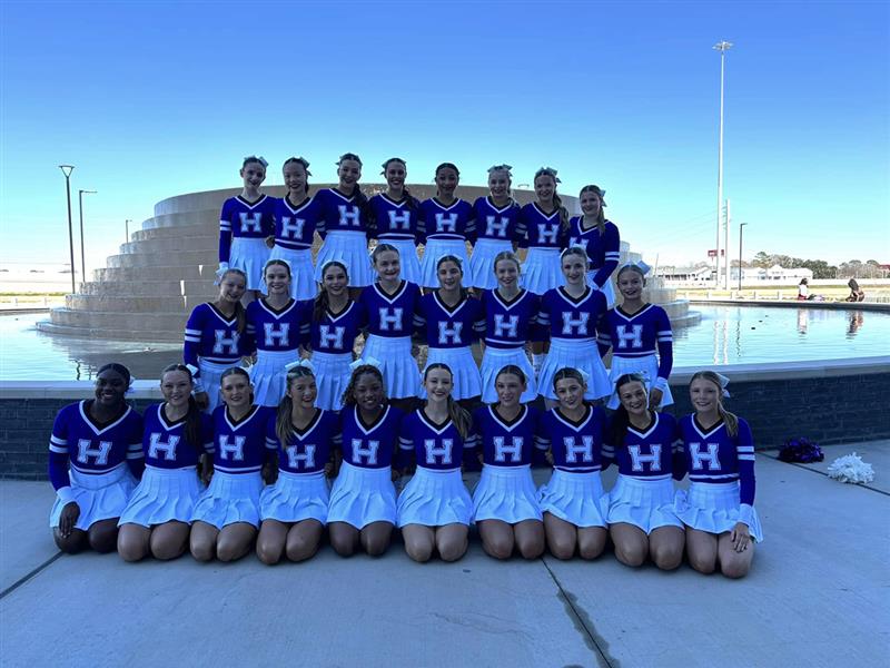 The HHS cheerleaders attended the Cheer Bowl Nationals in Rosenberg. Our cheerleaders received: • National Champion in the Game Day Division! • GRAND National Champion out of all the high school teams! We are so proud of these ladies and all they have accomplished this year! Way to go!